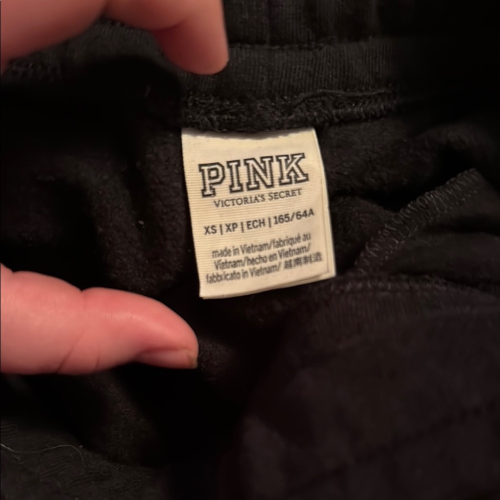 Victoria's Secret PINK Black Sweatpants
